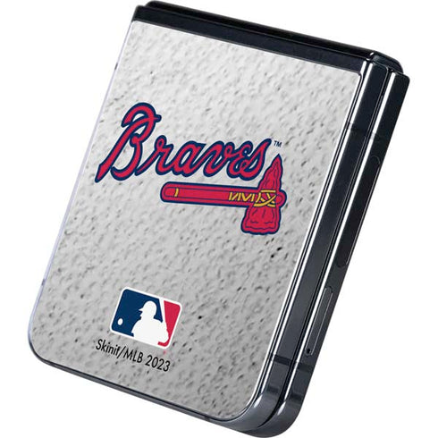 MLB Atlanta Braves Game Ball Galaxy Z Flip5 5G Skin